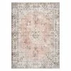 NuLOOM Ren Machine Washable Vintage Floral Rug Light Gray -nuLOOM Sales Store unnamed file 347