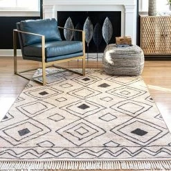 NuLOOM Kenley Spotted Diamonds Area Rug 7 NuLOOM Kenley Spotted Diamonds Area Rug -nuLOOM Sales Store unnamed file 3472