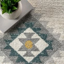 NuLOOM Emery Aztec Geometric Area Rug -nuLOOM Sales Store unnamed file 3476
