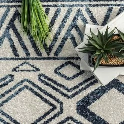 NuLOOM Kyleigh Machine Washable Southwestern Area Rug Grey -nuLOOM Sales Store unnamed file 3484