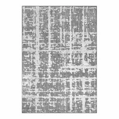NuLOOM Adley Textured Abstract Lines Indoor/Outdoor Area Rug Blue -nuLOOM Sales Store unnamed file 3504