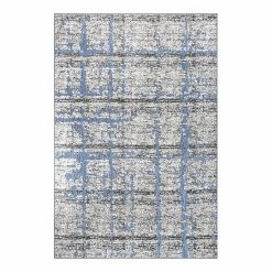 NuLOOM Adley Textured Abstract Lines Indoor/Outdoor Area Rug Blue -nuLOOM Sales Store unnamed file 3505