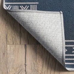 NuLOOM Arina Machine Washable Global Inspired Simplistic Tribal Area Rug Navy -nuLOOM Sales Store unnamed file 3527