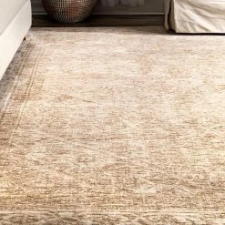 NuLOOM Vintage Jaimee Medallion Area Rug Blue -nuLOOM Sales Store unnamed file 3542