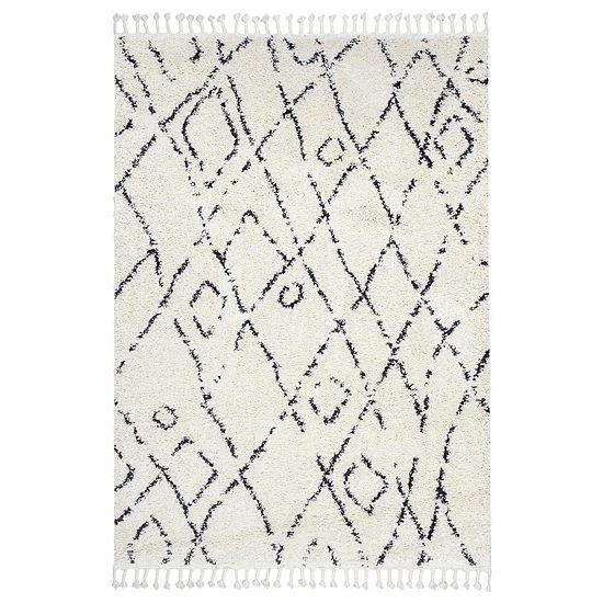 NuLOOM Nieves Moroccan Diamond Tassel Rug 3 NuLOOM Nieves Moroccan Diamond Tassel Rug