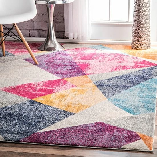 NuLOOM Bodrum Anya Abstract Mosaic Rug 4 NuLOOM Bodrum Anya Abstract Mosaic Rug - Image 2
