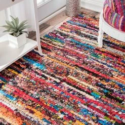 NuLOOM Nomad Michiko Chindi Striped Rug -nuLOOM Sales Store unnamed file 3568