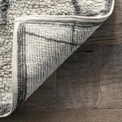 NuLOOM Isabella Machine Washable Wool Contemporary Geometric Area Rug -nuLOOM Sales Store unnamed file 3572