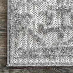 NuLOOM Emberly Textured Medallion Indoor/Outdoor Area Rug -nuLOOM Sales Store unnamed file 3580