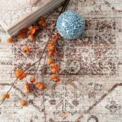 NuLOOM Zahra Faded Native Panels Area Rug -nuLOOM Sales Store unnamed file 3611