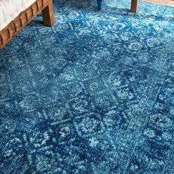 NuLOOM Bodrum Herminia Vintage Framed Trellis Rug -nuLOOM Sales Store unnamed file 3620