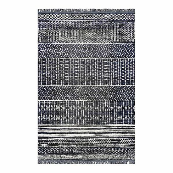 NuLOOM Saige Modern Trellis Fringe Indoor/Outdoor Area Rug 3 NuLOOM Saige Modern Trellis Fringe Indoor/Outdoor Area Rug