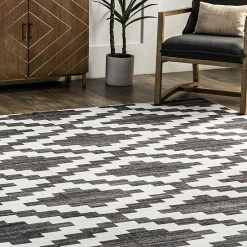 NuLOOM Tamera Modern Diamonds Machine Washable Area Rug -nuLOOM Sales Store unnamed file 3724