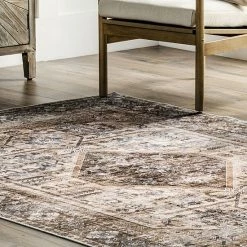 NuLOOM Devin Machine Washable Vintage Medallion Area Rug -nuLOOM Sales Store unnamed file 373