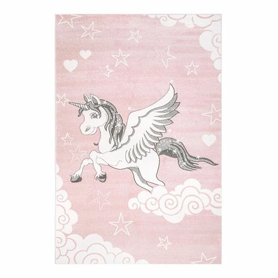 NuLOOM Emmie Flying Unicorn Nursery Area Rug 3 NuLOOM Emmie Flying Unicorn Nursery Area Rug