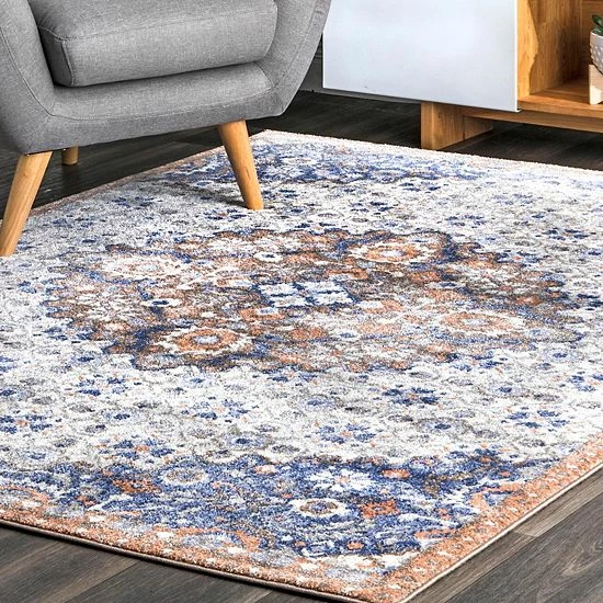 NuLOOM Vintage Katie Medallion Rug 4 NuLOOM Vintage Katie Medallion Rug - Image 2