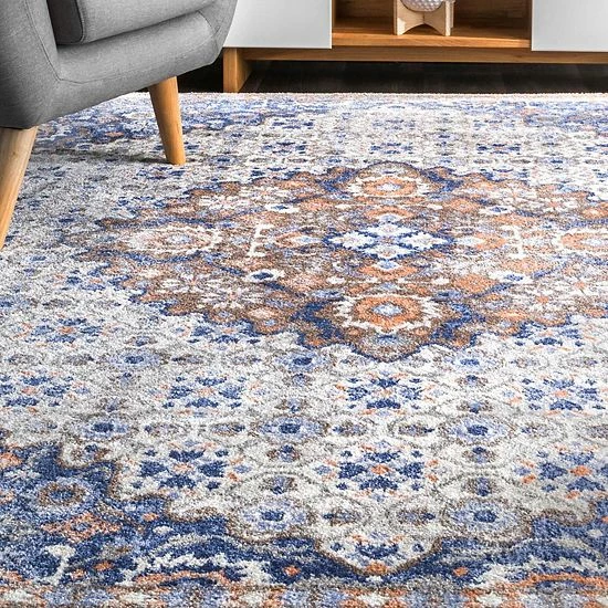 NuLOOM Vintage Katie Medallion Rug 5 NuLOOM Vintage Katie Medallion Rug - Image 3