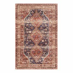 NuLOOM Vintage Idalia Overdyed Area Rug Blue