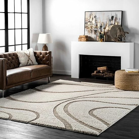 NuLOOM Caroyln Rug Beige 4 NuLOOM Caroyln Rug Beige - Image 2