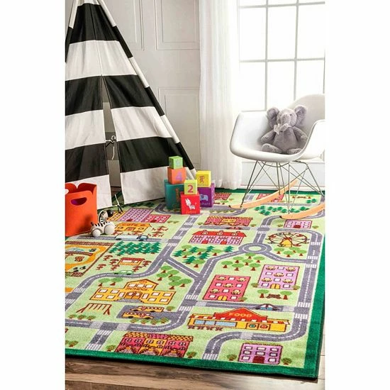 NuLOOM Giza City Neighborhood Rug 4 NuLOOM Giza City Neighborhood Rug - Image 2