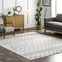 NuLOOM Mya Washable Geometric Area Rug -nuLOOM Sales Store unnamed file 3841