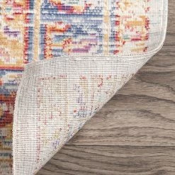 NuLOOM Malorie Vintage Medallion Rug - 4'3" X 6'6" -nuLOOM Sales Store unnamed file 3857