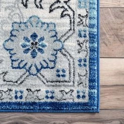 NuLOOM Tameika Framed Floral Rug -nuLOOM Sales Store unnamed file 3898
