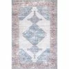 NuLOOM Olga Machine Washable Distressed Vintage Medallion Area Rug -nuLOOM Sales Store unnamed file 3900