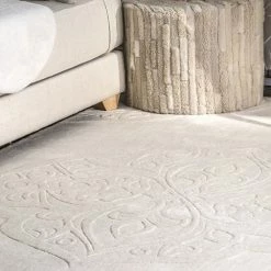 NuLOOM Strother Textured Rug - 7'6" X 9'6" -nuLOOM Sales Store unnamed file 3909