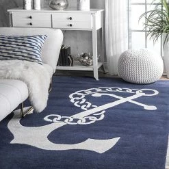 NuLOOM Set Sail Anchor Rug -nuLOOM Sales Store unnamed file 3913