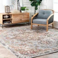 NuLOOM Annabel Hand Knotted Rustic Rosette Area Rug -nuLOOM Sales Store unnamed file 3932