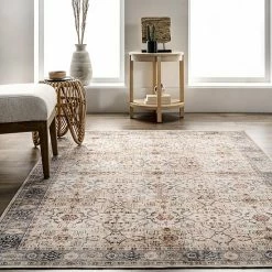 NuLOOM Annelle Floral Border Area Rug -nuLOOM Sales Store unnamed file 3944