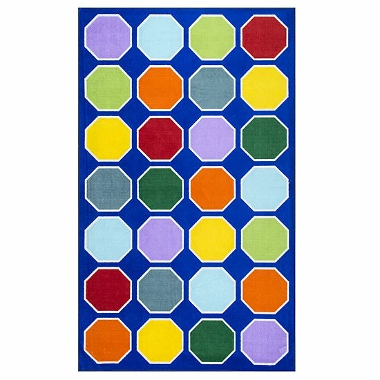 NuLOOM Kecia Colorful Octagons Rug 3 NuLOOM Kecia Colorful Octagons Rug