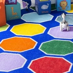 NuLOOM Kecia Colorful Octagons Rug 7 NuLOOM Kecia Colorful Octagons Rug -nuLOOM Sales Store unnamed file 3948