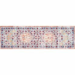 NuLOOM Vivid Silk Daria Persian Framed Floral Rug -nuLOOM Sales Store unnamed file 3954