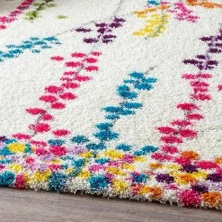 NuLOOM Louvenia Abstract Shag Rug -nuLOOM Sales Store unnamed file 3966
