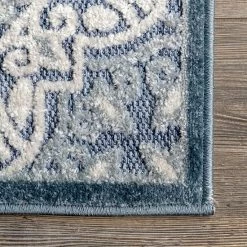 NuLOOM Macie Textured Snowflake Indoor/Outdoor Area Rug Gray -nuLOOM Sales Store unnamed file 3974