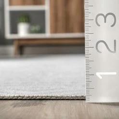 NuLOOM Calia Machine Washable Bands Area Rug Pink -nuLOOM Sales Store unnamed file 3987