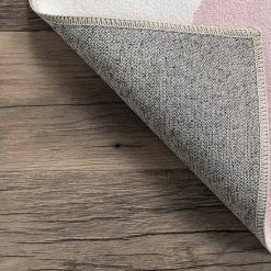 NuLOOM Lilia Machine Washable Kids Cloud Area Rug Pink -nuLOOM Sales Store unnamed file 4020