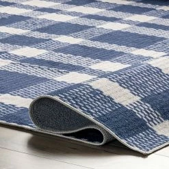 NuLOOM Rianne Machine Washable Plaid Farmhouse Area Rug -nuLOOM Sales Store unnamed file 4029