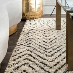 NuLOOM Amanda Moroccan Chevron Tassel Rug -nuLOOM Sales Store unnamed file 4054