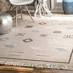 NuLOOM Flatweave Tribal Kendell Wool Blend Rug -nuLOOM Sales Store unnamed file 4060