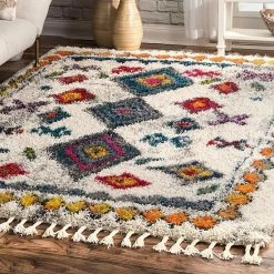 NuLOOM Lynda Moroccan Shaggy Rug - 4' X 6' 7 NuLOOM Lynda Moroccan Shaggy Rug - 4' X 6' -nuLOOM Sales Store unnamed file 4071