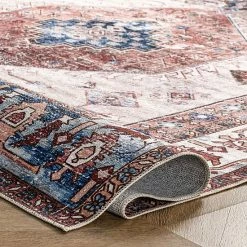 NuLOOM Eliza Machine Washable Traditional Medallion Area Rug -nuLOOM Sales Store unnamed file 4083