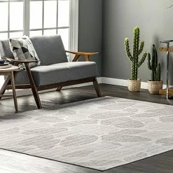NuLOOM Gretta Abstract Stones Machine Washable Area Rug -nuLOOM Sales Store unnamed file 4086