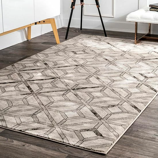 NuLOOM Blakely Diamond Tiles Geometric Rug 4 NuLOOM Blakely Diamond Tiles Geometric Rug - Image 2