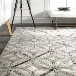 NuLOOM Blakely Diamond Tiles Geometric Rug 10 NuLOOM Blakely Diamond Tiles Geometric Rug -nuLOOM Sales Store unnamed file 4123