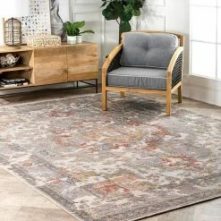 NuLOOM Simone Hand Knotted Crowned Medallion Area Rug -nuLOOM Sales Store unnamed file 4169