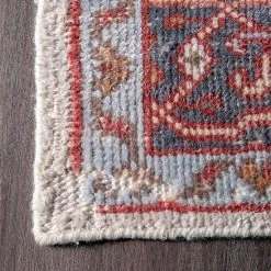 NuLOOM Nataly Hand Knotted Bloom Medallion Area Rug -nuLOOM Sales Store unnamed file 4173