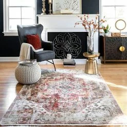 NuLOOM Esper Cardinal Snowflake Area Rug -nuLOOM Sales Store unnamed file 4180